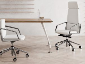 Office chair bases made by robotic systems